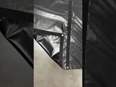 Légère 14 oz 3 PC bâche ensemble 6 pieds de goutte bâche de bois pour les camions à plat