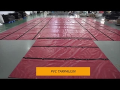 650GSM 20*20 1000D Étarpe en PVC pour les camions